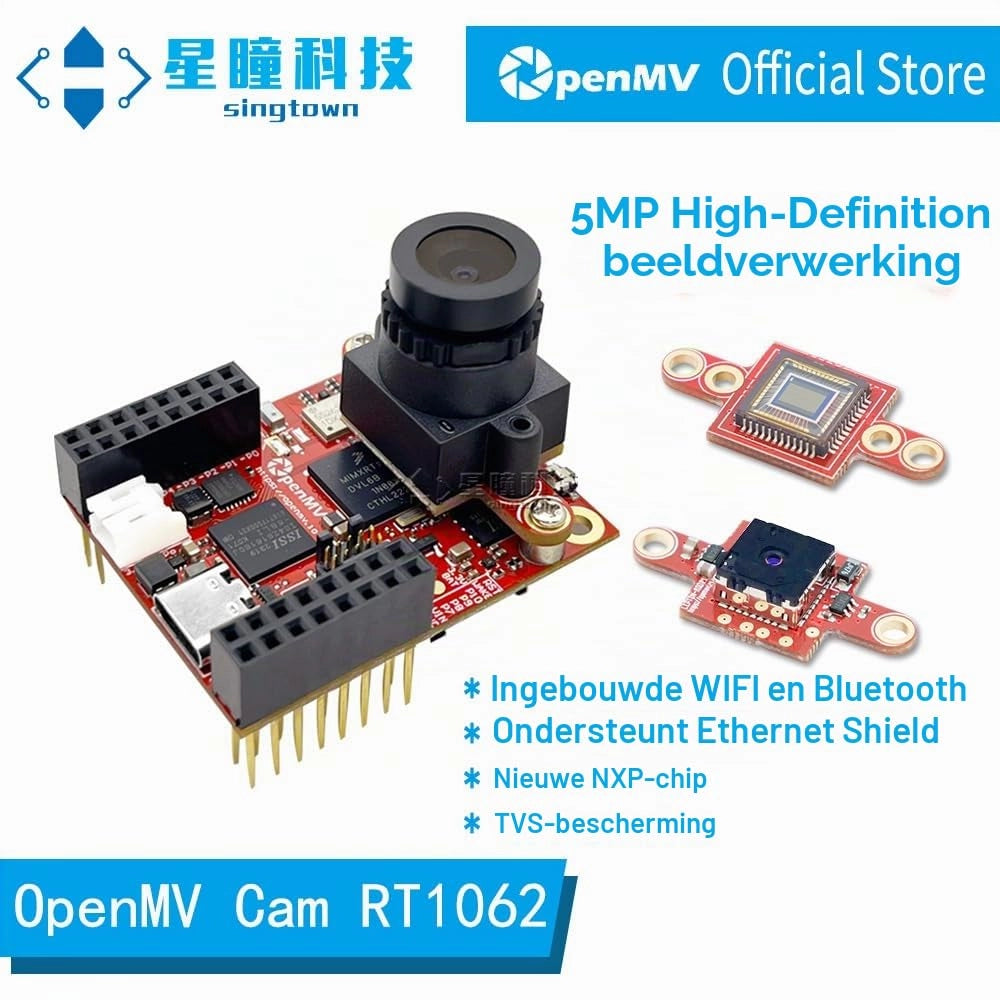 Modulo fotocamera da 5MP, OV5640, processore ARM a 600 MHz, 32 MB di RAM, Wi-Fi, Bluetooth, Ethernet