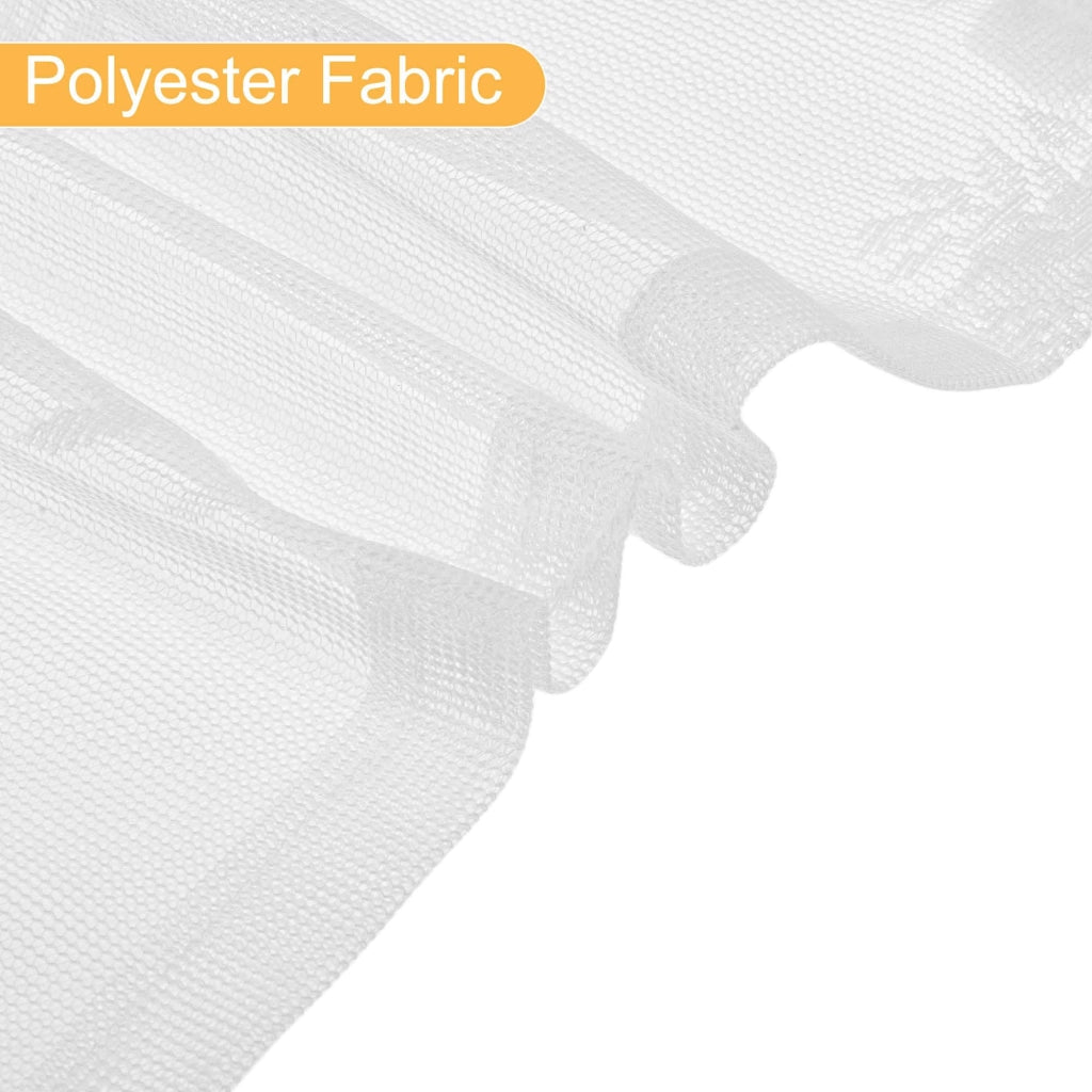 Tenda per cucina, poliestere, 60x100 cm, semitrasparente