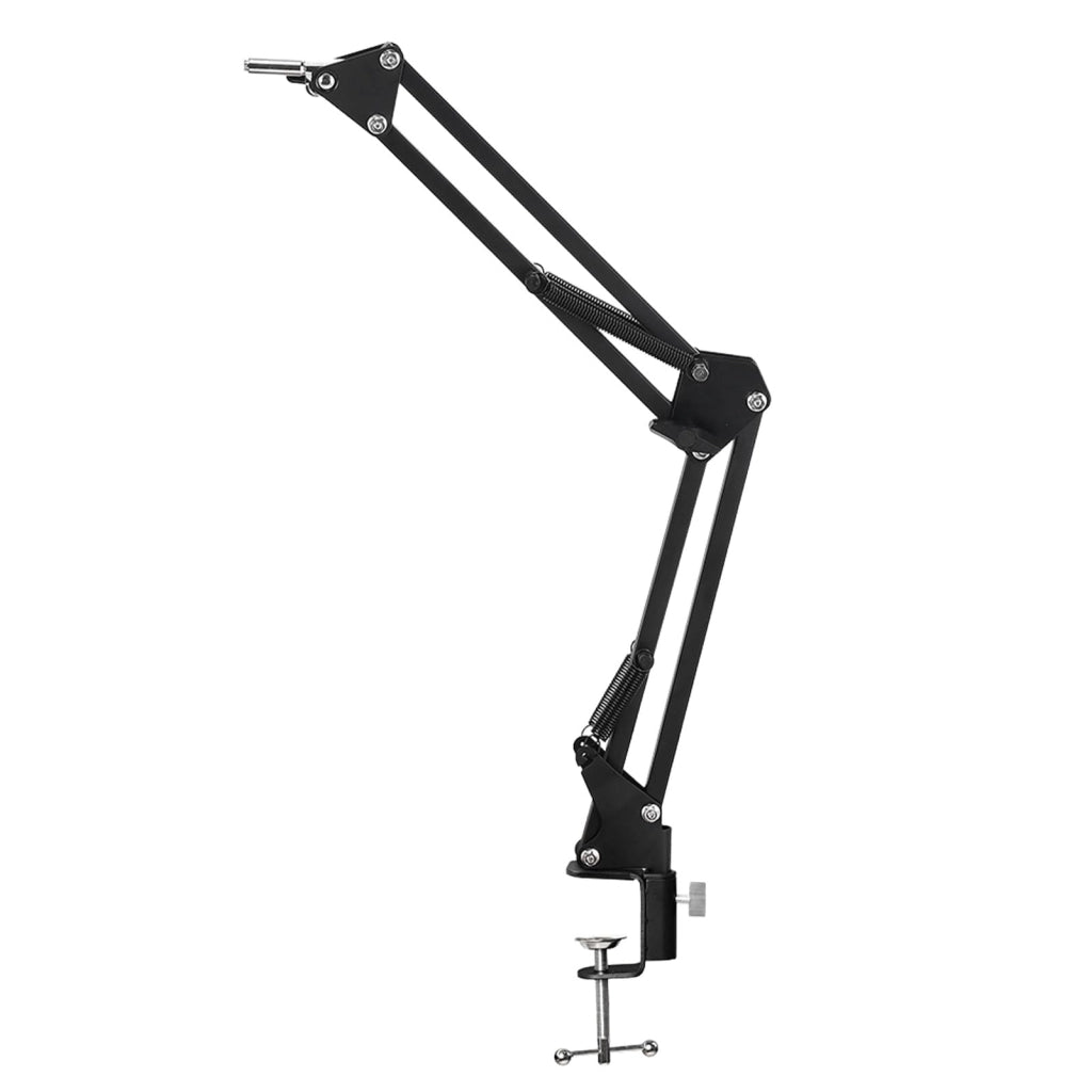 Supporto per braccio oscillante per microscopio, flessibile a 360°, altezza massima 700 mm, in alluminio