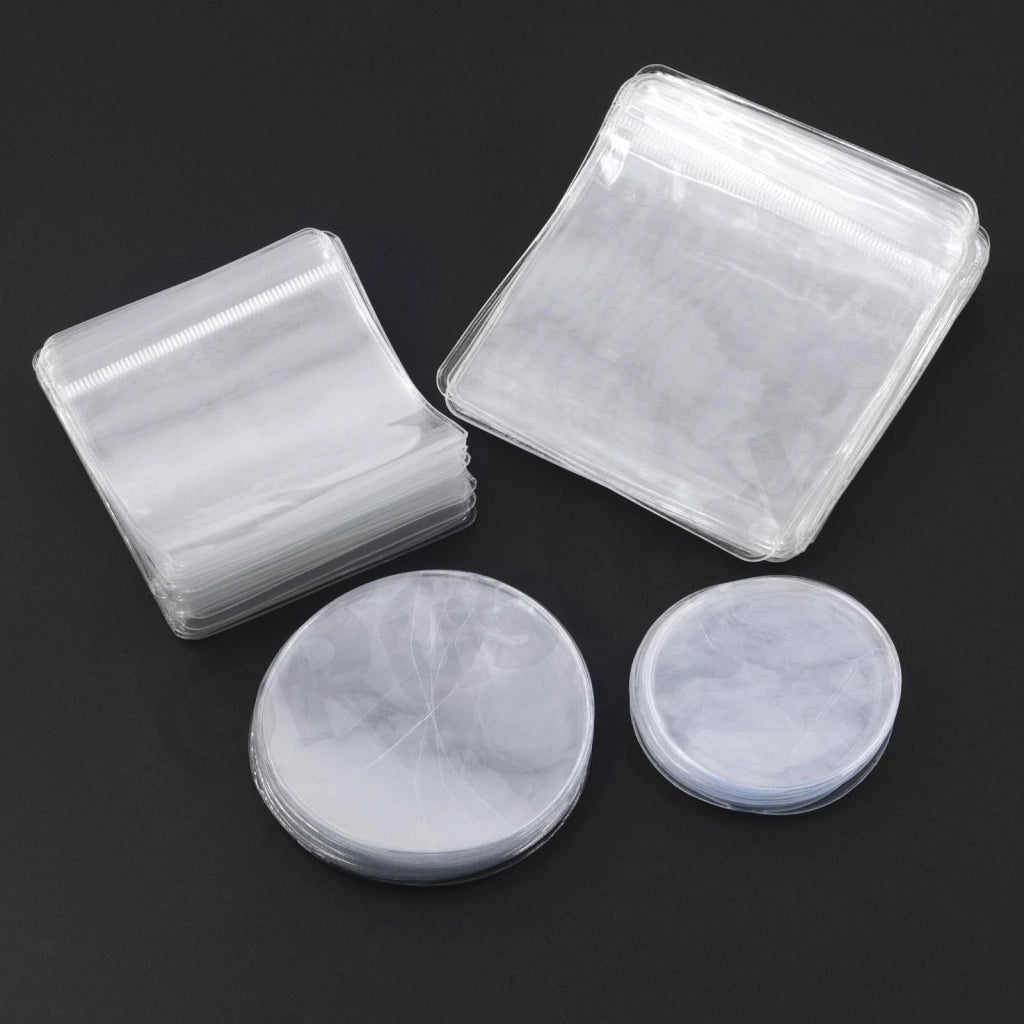 50 sacchetti di cellophane auto-sigillanti, trasparenti, dimensioni 10x15 cm