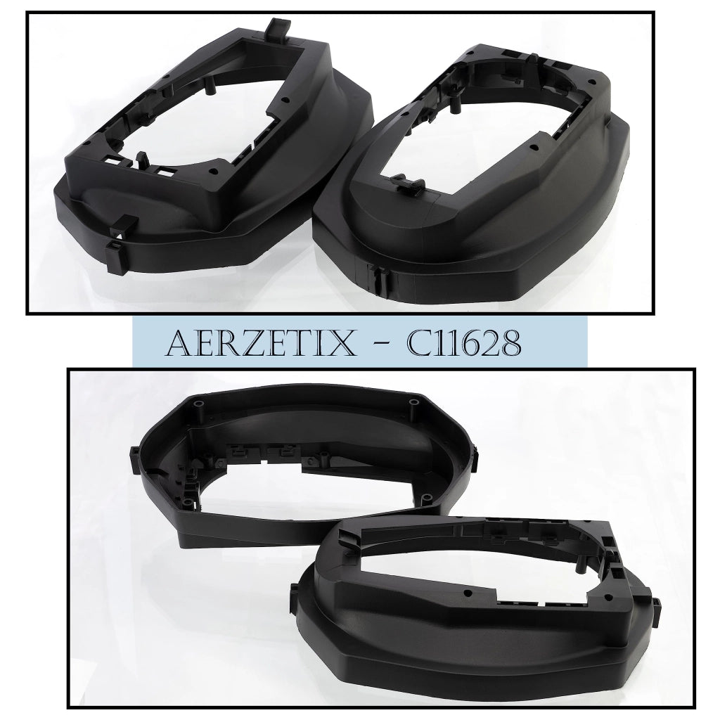 Kit di adattatori per altoparlanti per auto da 6x9", da installare nella tasca portaoggetti, compatibile con BMW Serie 3