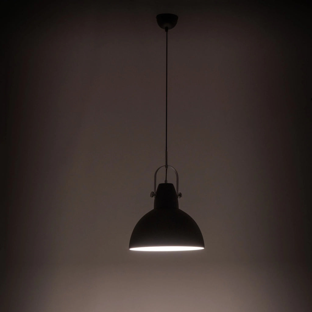Lampada a sospensione DOME nero