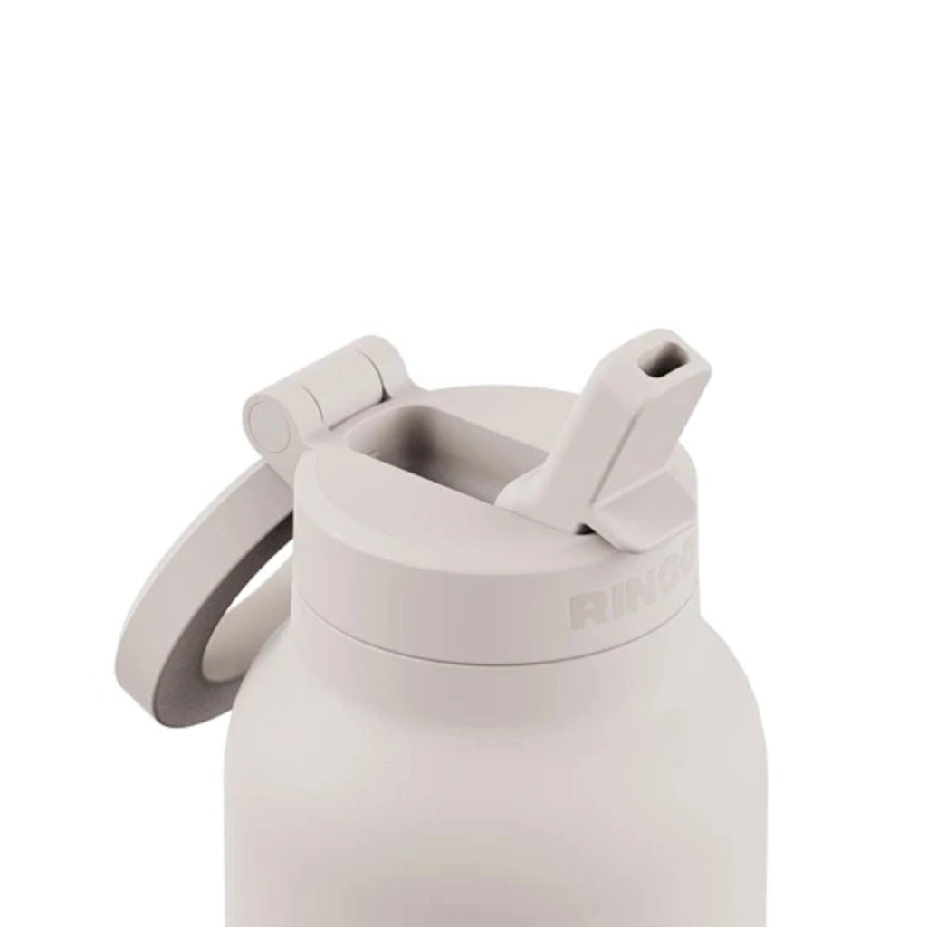 Borraccia Termica 946ml con Treppiede Magnetico e Cannuccia Pieghevole Bianco Ringo