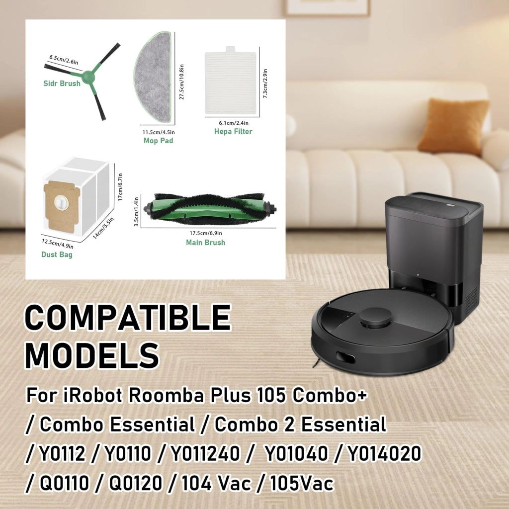 Kit di ricambi per Roomba Plus 105 Combo+