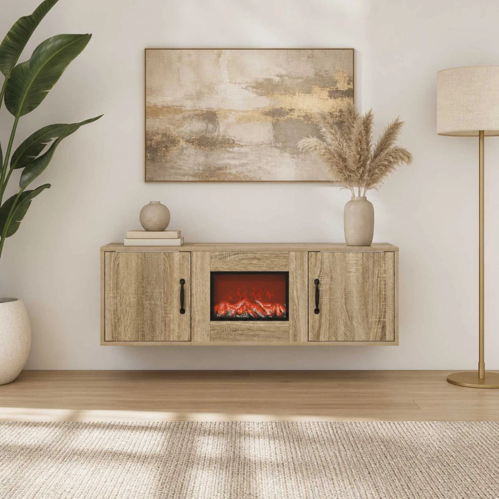 Caminetto elettrico Sonoma 110 x 30 x 36,5 cm 8021025