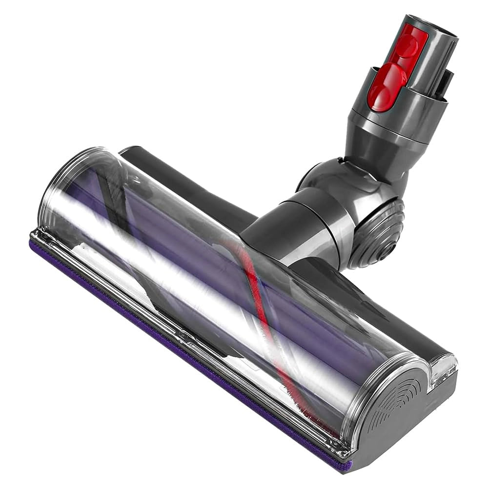 Spazzola di pulizia per teste aspirapolvere Dyson, set da 2, rulli a V