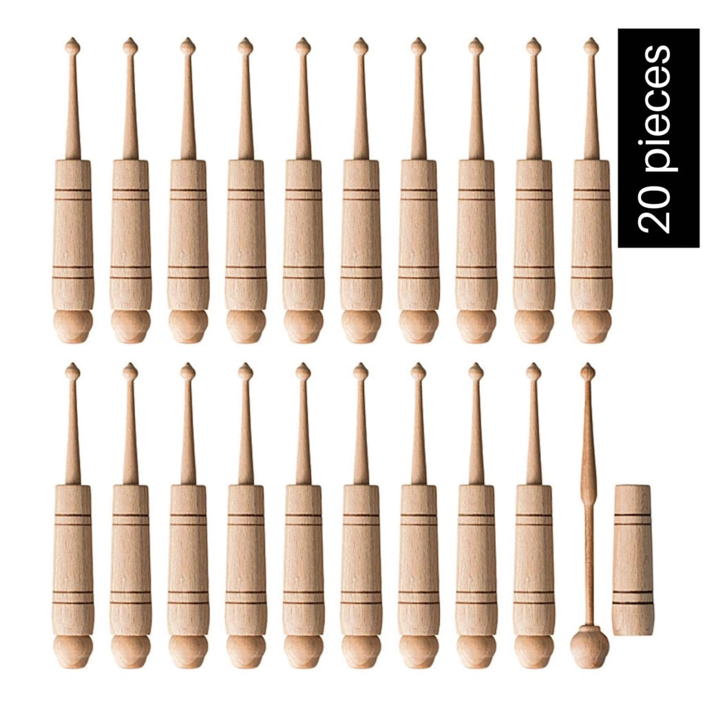 Holz-Klepel, confezione da 20 pezzi (10 set da 2), prodotto tradizionale