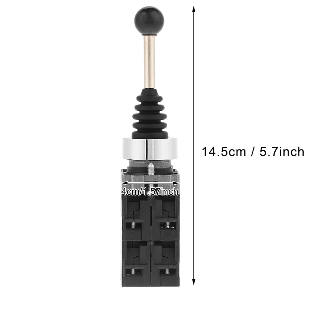 Interruttore per joystick, 4 posizioni, ritorno a molla, 10 A, grado di protezione IP40