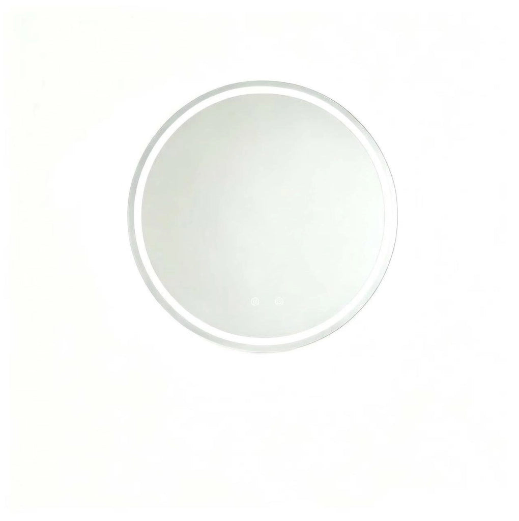 Specchio da bagno illuminato 70 x 70 cm con funzione antiappannamento