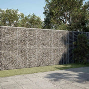 Gabione con Filo da 5 mm e Rete da 5x2,5 cm 450x10x200 cm 3463539
