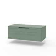 Base con top 1 cestone SOLMIRA verde salvia