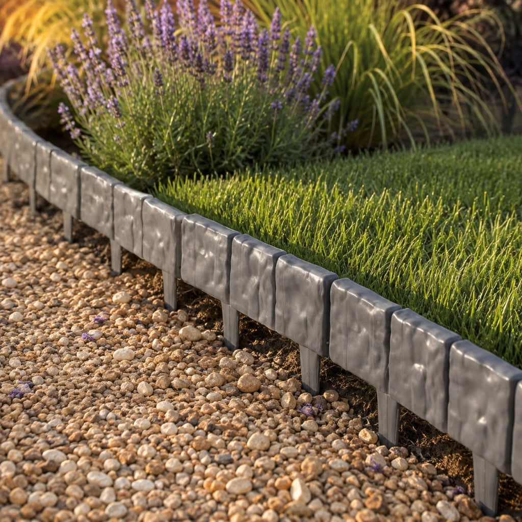 Bordura da giardino KADAX 25 cm, 10 pezzi