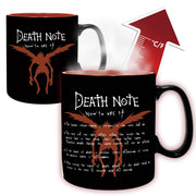 DEATH NOTE, Tazza termica, capacità 460 ml, design L e Light