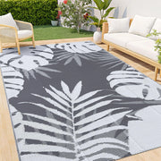 Tappeto da esterno, dimensioni 120x180 cm, resistente alle intemperie, reversibile, resistente ai raggi UV, lavabile