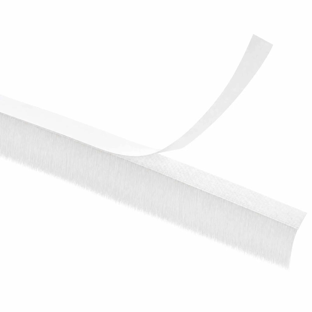 Guarnizione a spazzola autoadesiva 10 m PP Bianco 42045138