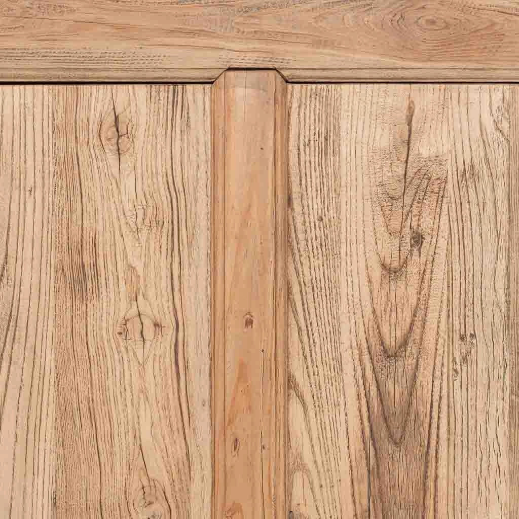 Credenza in legno beige 145x40x81h cm