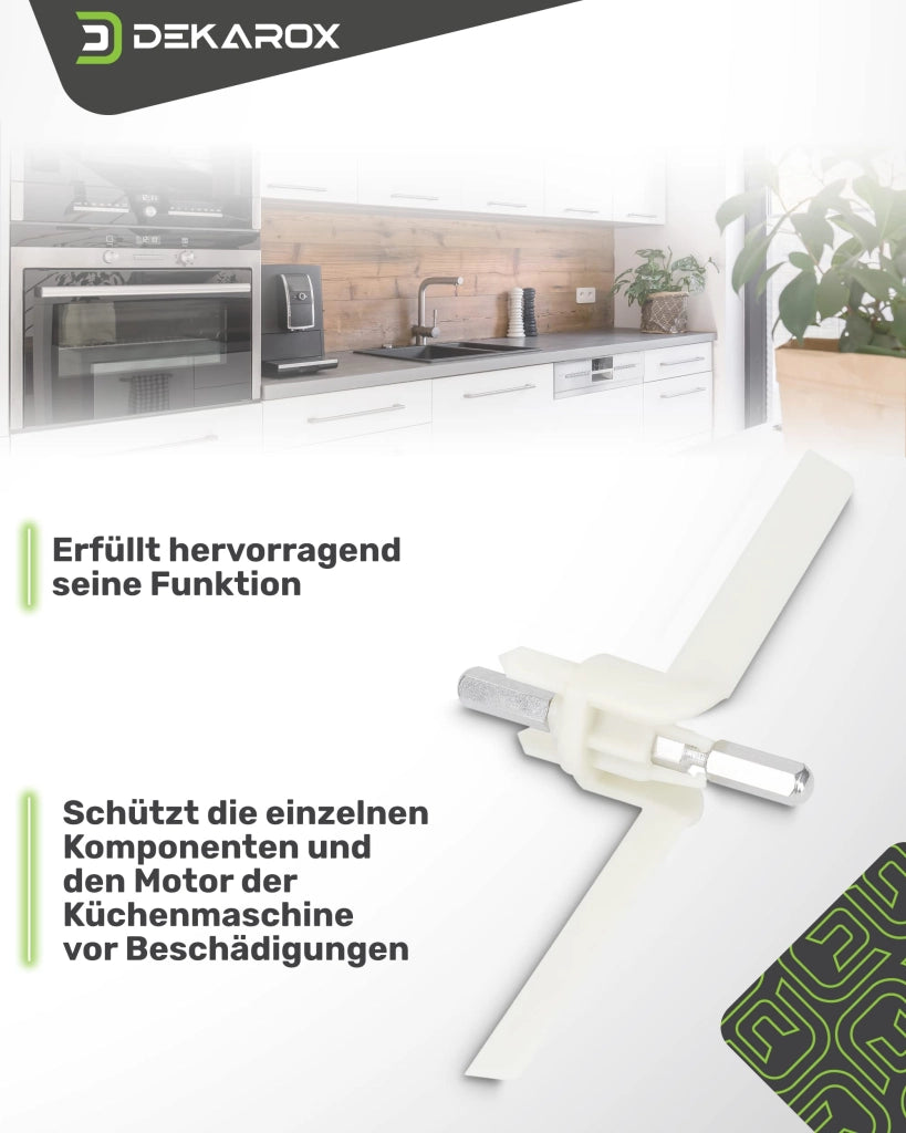 Lame di ricambio per robot da cucina, dimensioni 166x79x31 mm, in plastica, colore bianco