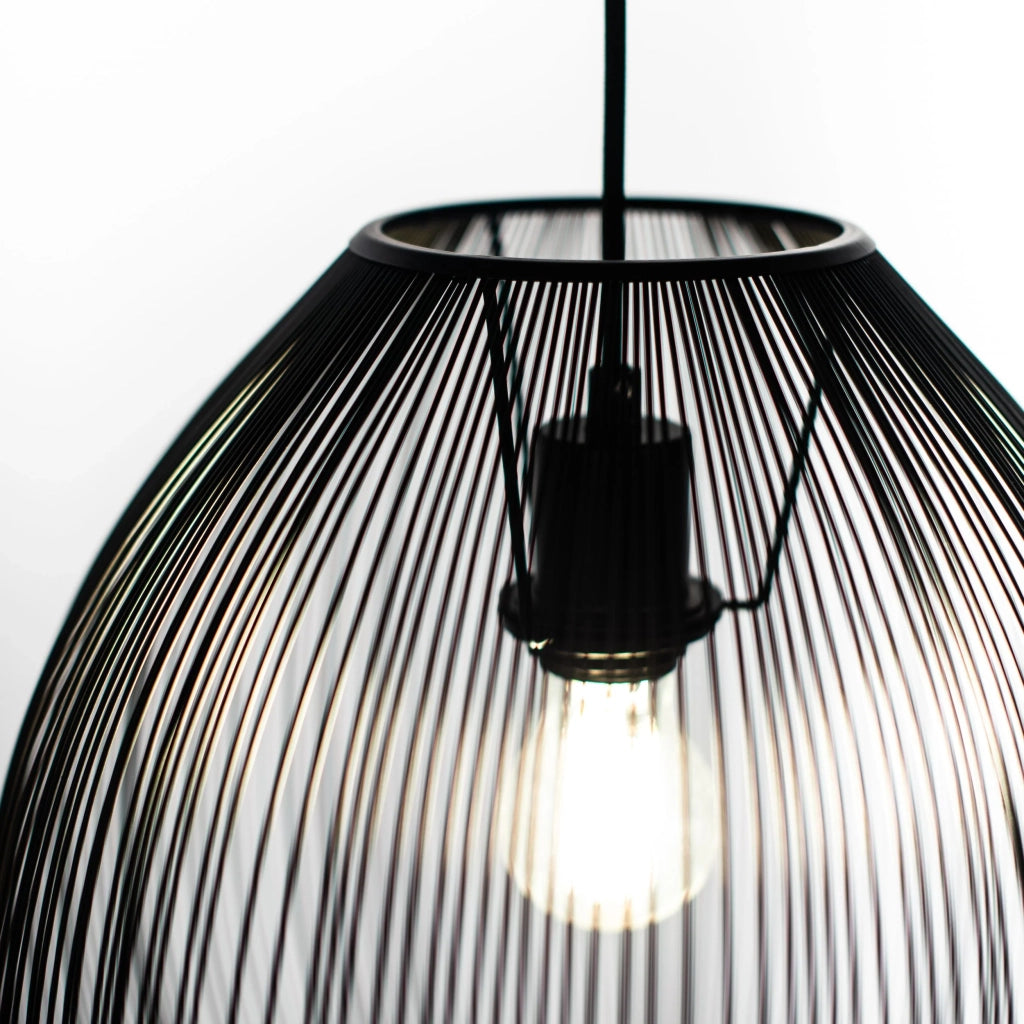 Lampadario IRENE nero