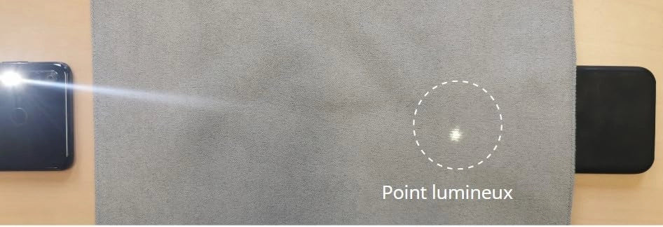 Tende oscuranti con passanti, 140x280 cm, grigie, imbottite