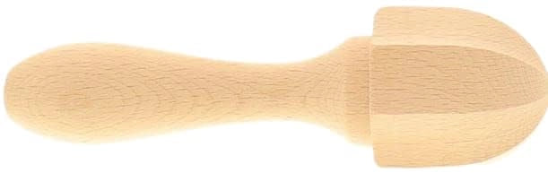 Spremiagrumi manuale in legno, forma rotonda, diametro 15 cm