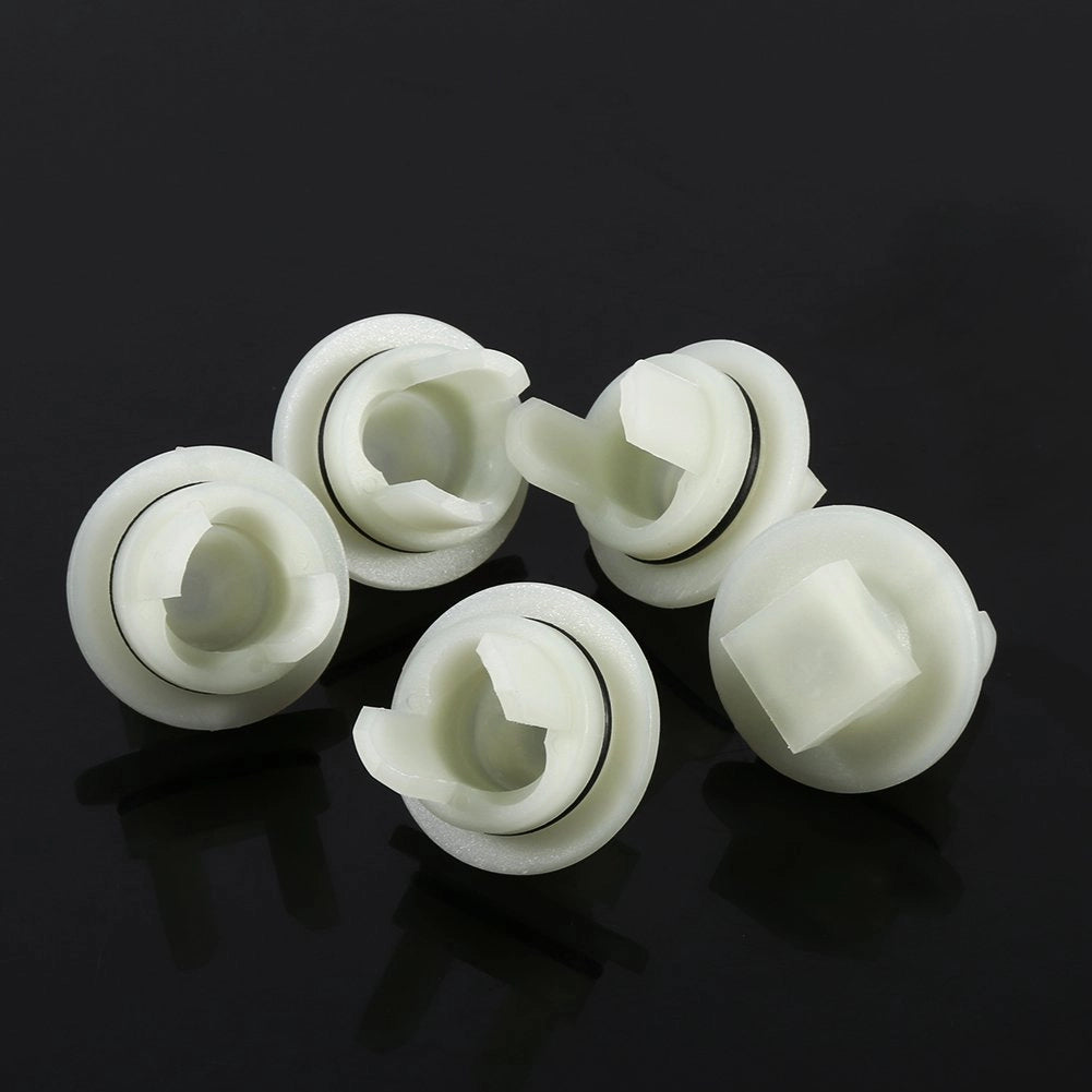 Set di lame per macinacarne, 5 pezzi, in plastica, colore bianco, diametro 2,1 cm