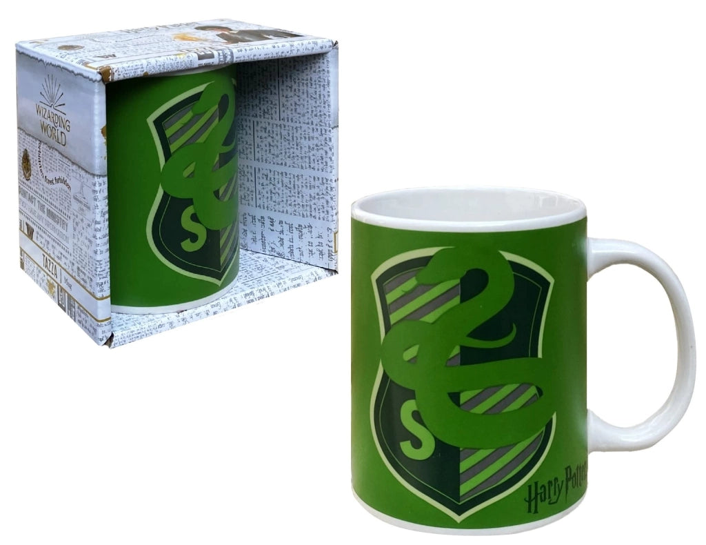 Harry Potter Hogwarts, tazza in ceramica, 350 ml (Serpeverde)