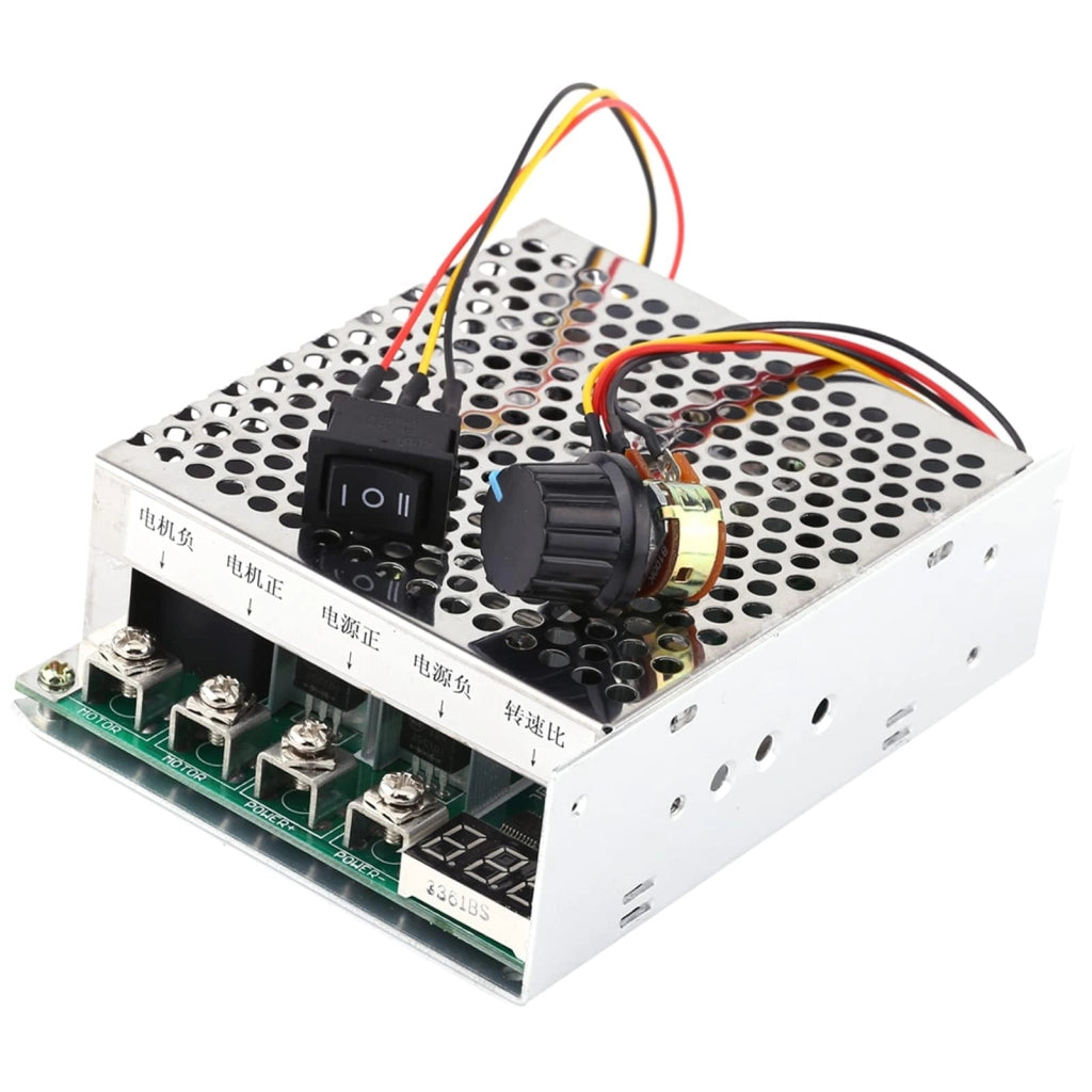 Regolatore per motori DC, 10-55V, 100A, con display digitale PWM