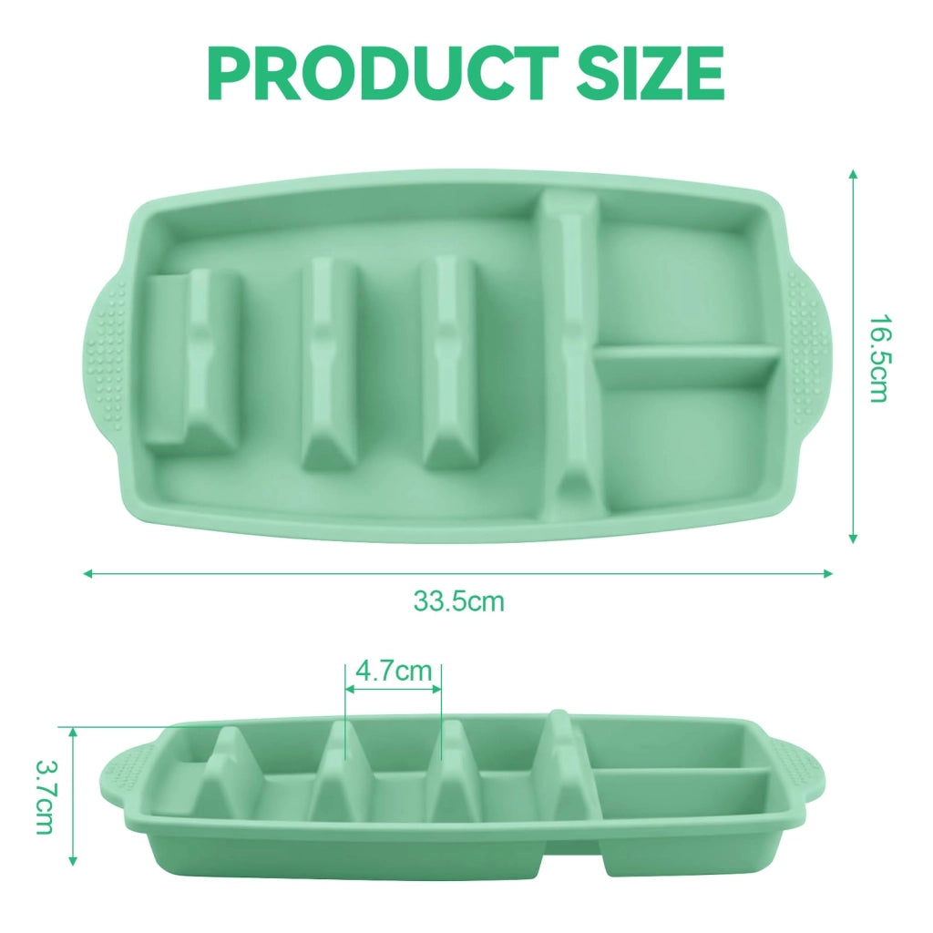 Porta-tacos in silicone, confezione da 2, per un massimo di 3 tacos, riutilizzabile