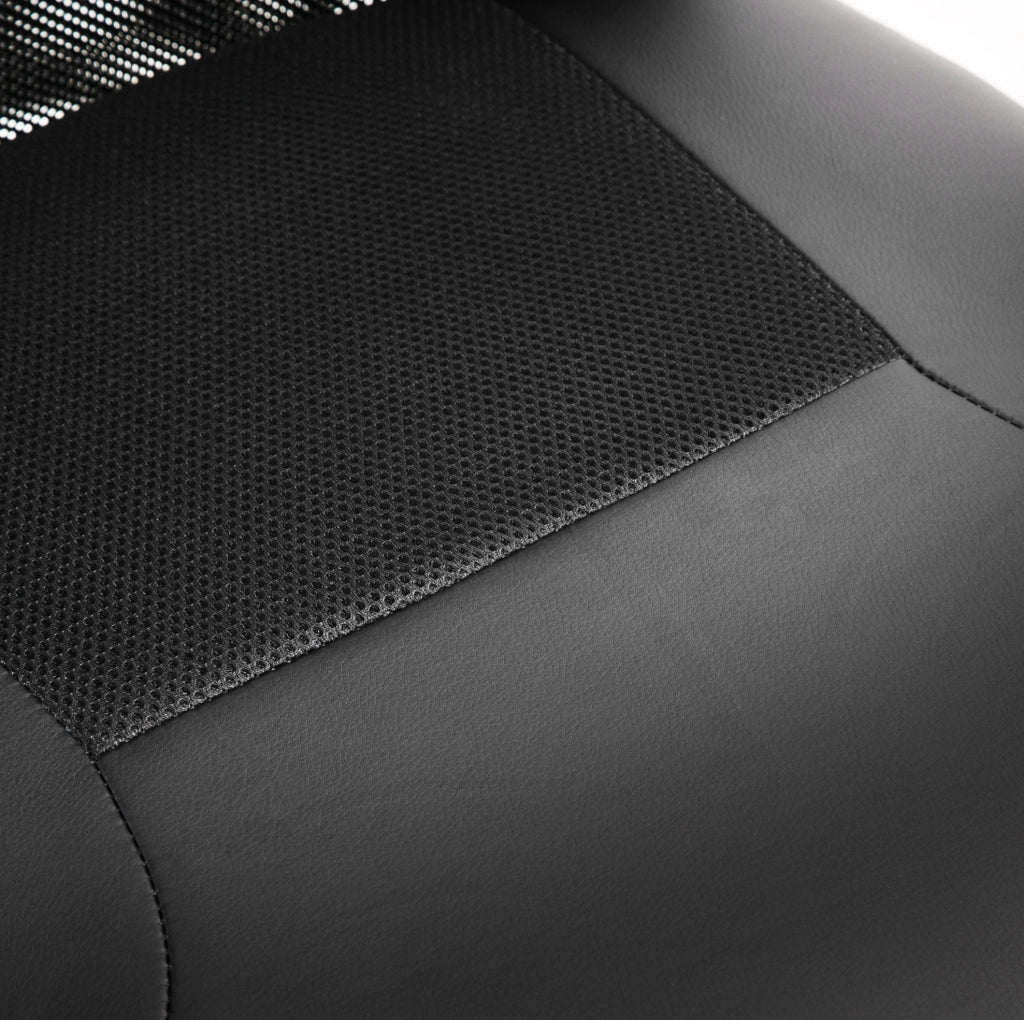 Sedia da ufficio ergonomica nera 66x73x118 cm, regolabile, basculante, con braccioli