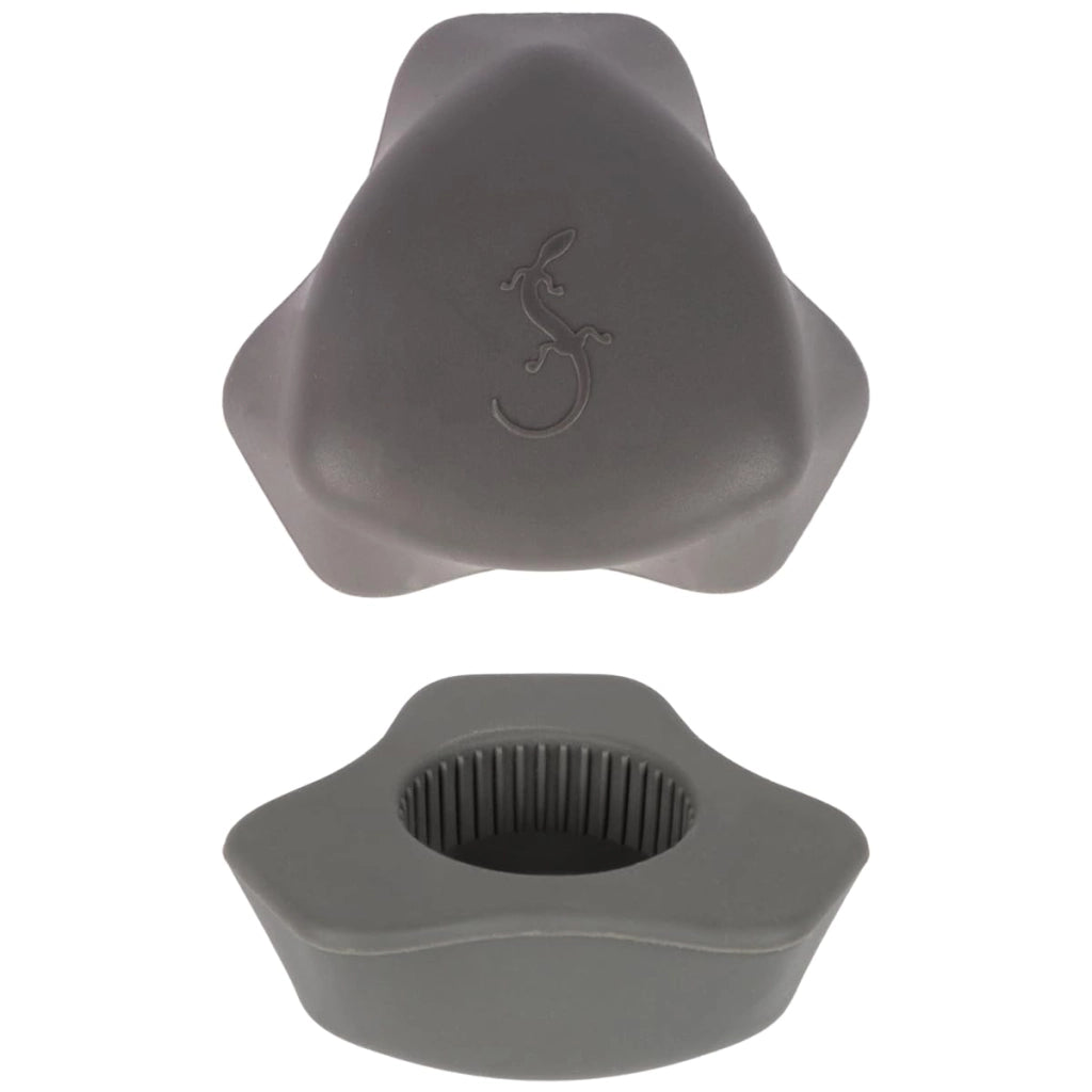 Apertiscatole in silicone, antiscivolo, per tappi a vite, colore grigio