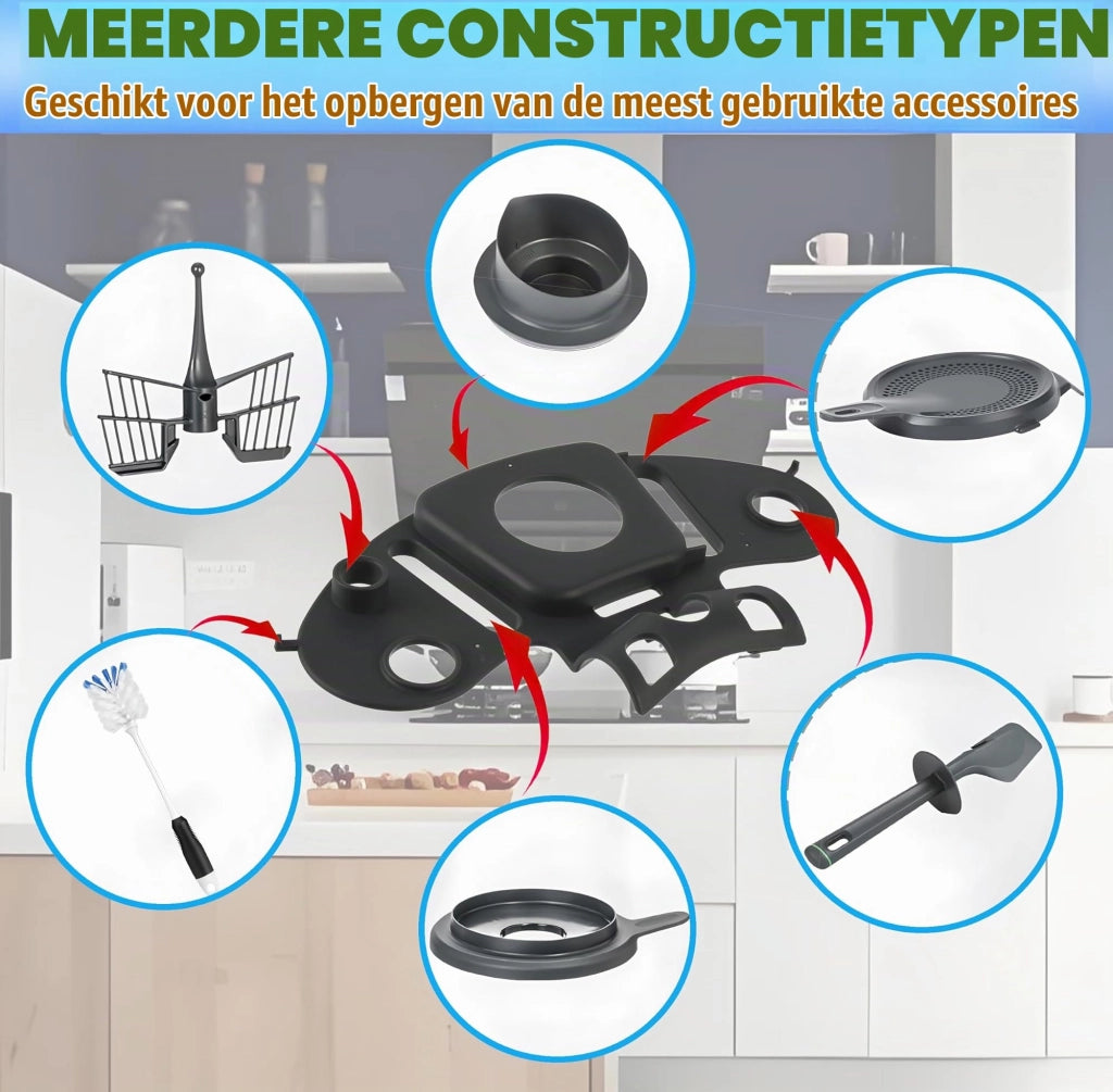 Ripiano portaoggetti per accessori di TM5/TM6, 33,5 cm