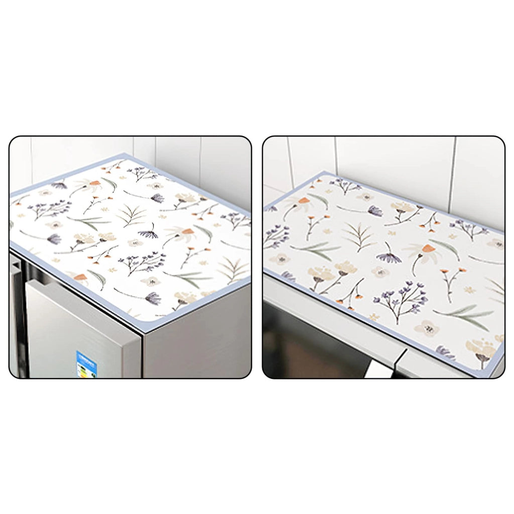 Coperture impermeabili, 2 pezzi, motivo floreale, colore viola, 50x60 cm