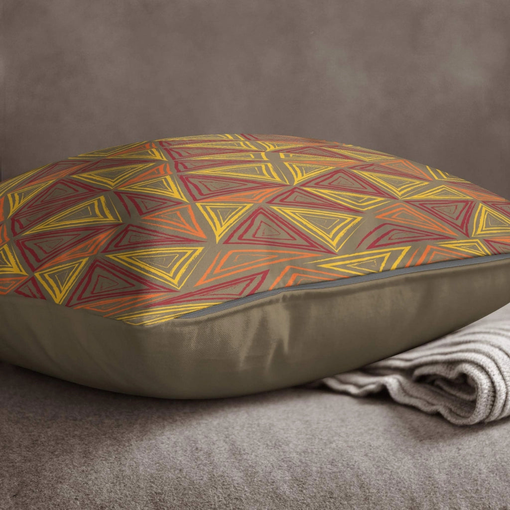 Custodia per cuscino 45x45 cm, in cotone, con cerniera, copricuscino decorativo