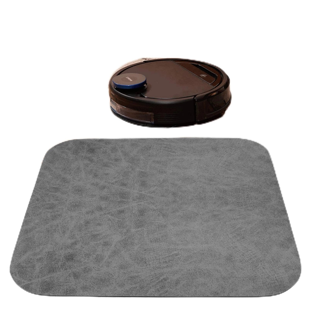 Tappetini antiscivolo per aspirapolvere robot, 45x45 cm, colore nero