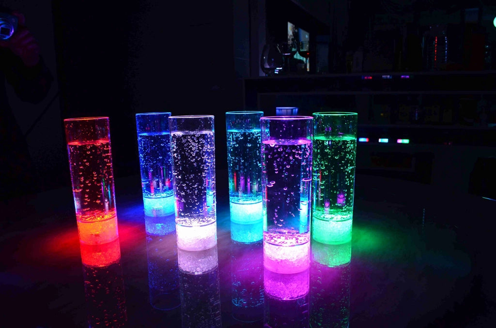 Bicchiere da long drink in plastica trasparente, capacità 400 ml, ideale per feste
