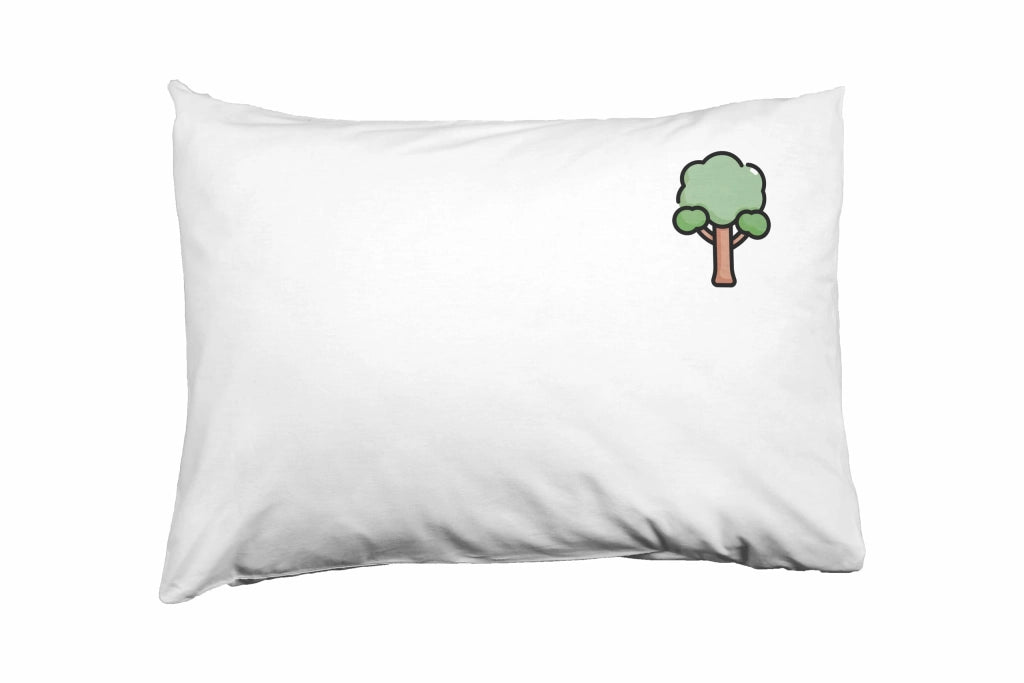 Custodia per cuscino 50x35 cm, colore bianco, in poliestere, con cerniera
