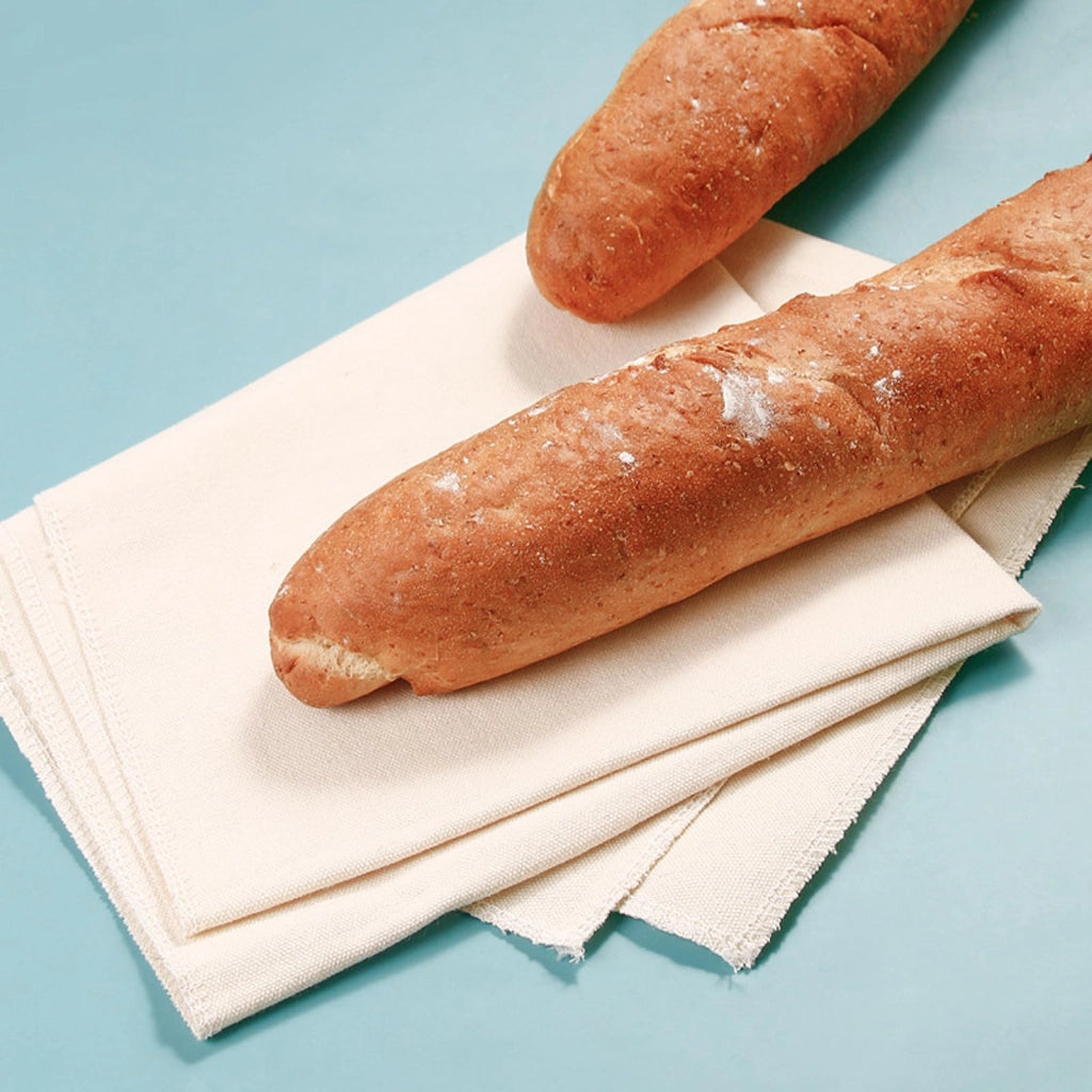 Set di 6 stroppi da forno, 75x45 cm, misto lino e cotone