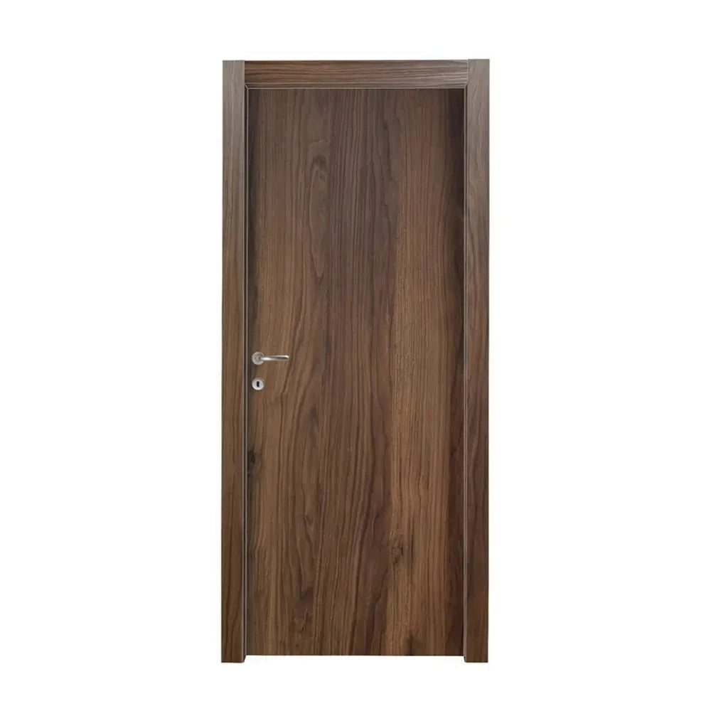 Porta battente da interno noce quercia venatura verticale - 80 x 210 cm