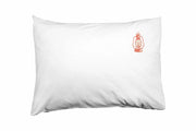 Custodia per cuscino, 50x35 cm, bianca, in poliestere, per divani e caffè