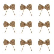 Sacchetti in juta, 10 pezzi, 4x6,5 cm, decorazioni rustiche fai-da-te