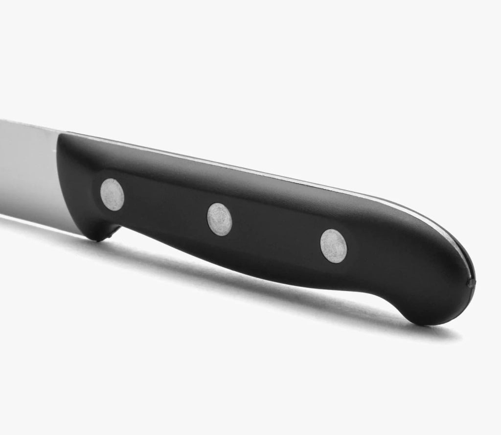 Coltelli da cucina, lama in acciaio inossidabile NITRUM, manico in PP nero, 15 cm
