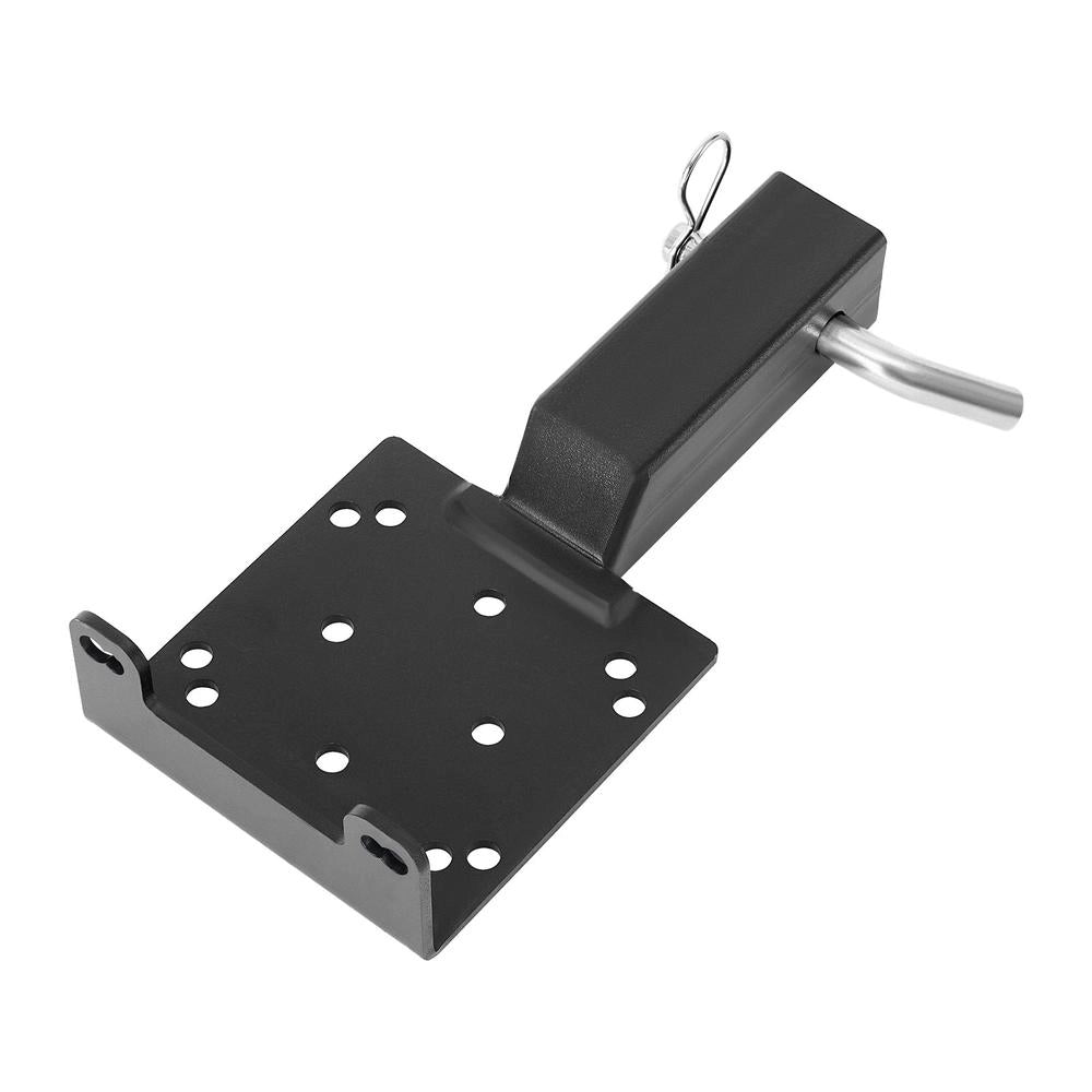 Supporto per verricello 1905 con ricevitore 50,8 mm, capacità 1633 kg, in acciaio Q235 nero robusto, attacco gancio traino per pick-up ATV UTV