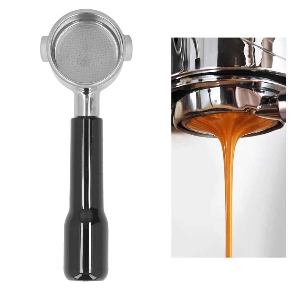 Portafiltro da 51 mm, senza fondo, a due orecchie, per macchina da caffè EC0310