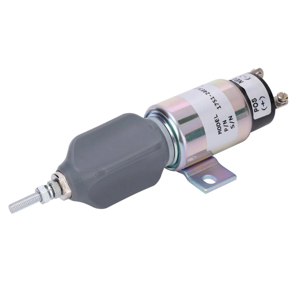 Elettrovalvola di intercettazione carburante, CC 24 V 1751-24E3U1B1, arresto motore, elettrovalvola spegnimento elettrico, compatibile con MG500 / MG530