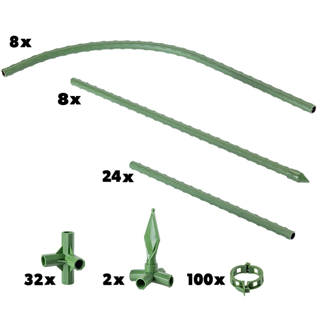 KADAX Supporto per pomodori a 4 livelli, 2 pz
