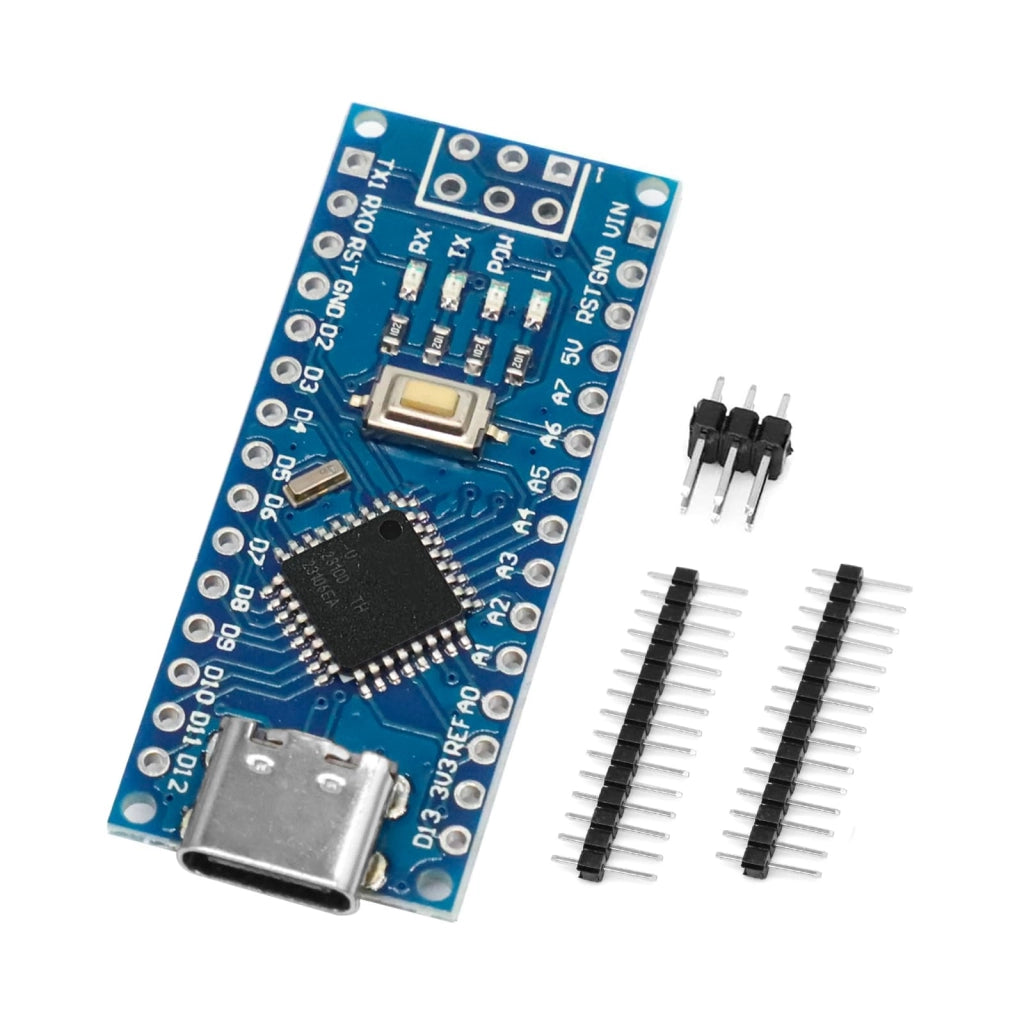 Scheda di sviluppo Nano, con connettore di tipo C, 5V, 16MHz, compatibile con l'ambiente di sviluppo Arduino IDE