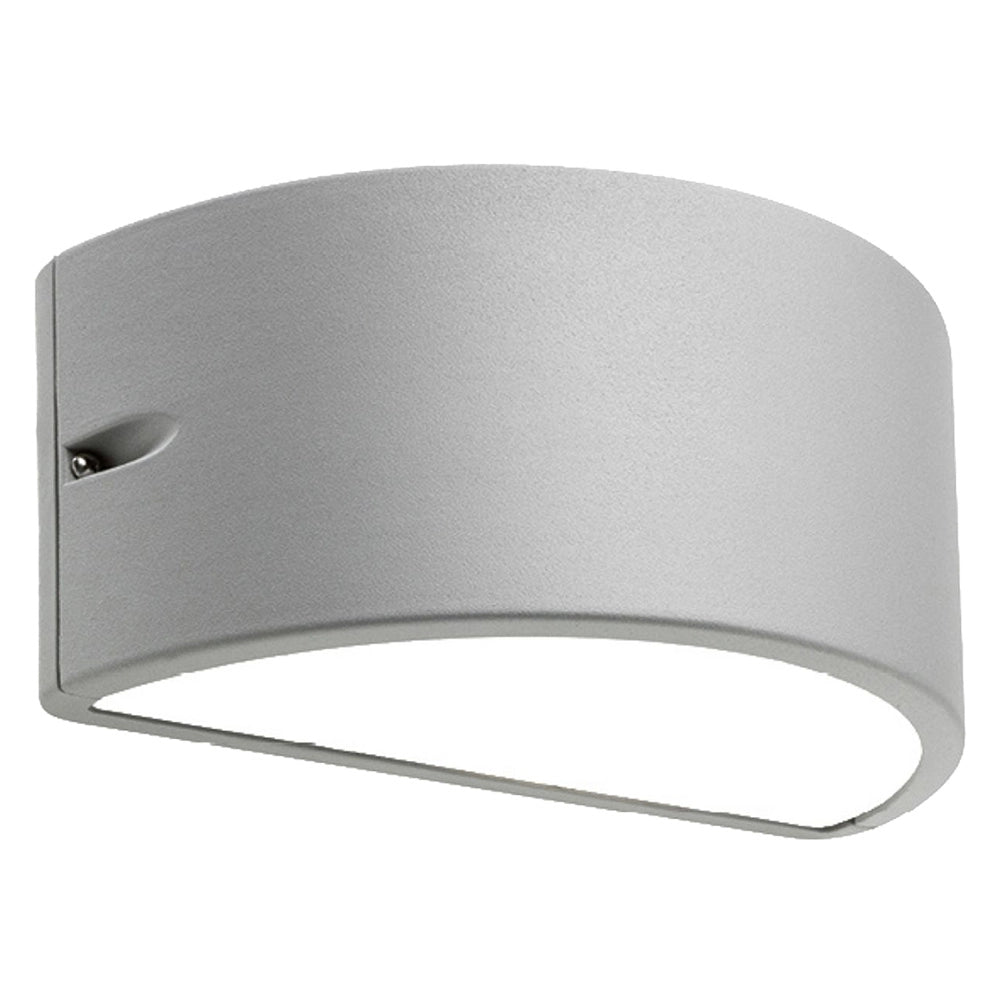 APPLIQUE 'UMBE' 60 W - cm 25 x 12 x 13 alluminio