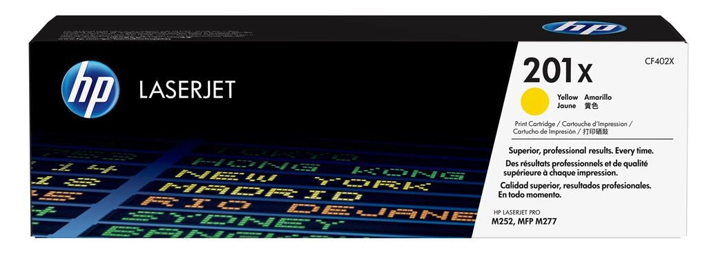 HP 201X High Cap Yellow Toner