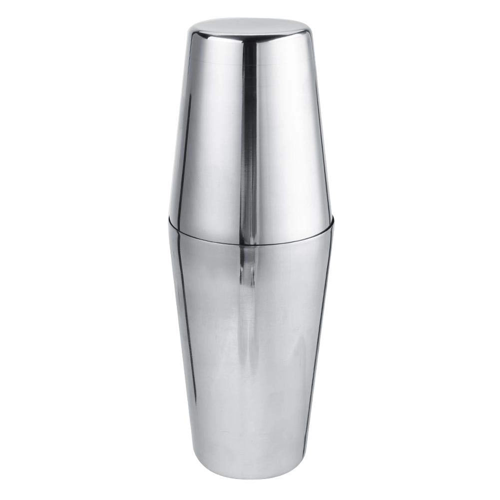 Shaker per cocktail in acciaio inossidabile, capacità 600/450 ml, ideale per uso domestico