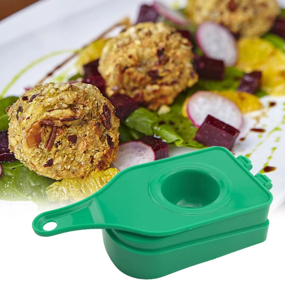Pressa in plastica per preparare i "tostones" e per farcire, dimensioni 18 x 4,5 x 9 cm